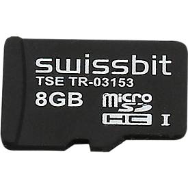 Swissbit TSE-Speicherkarte für Olympia Registrierkassen CM-941 TSE, CM-941F TSE, CM-942 TSE, CM-942F TSE, Touch-200 TSE, CM911 TSE, 3-Jahres-Lizenz