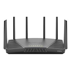 Synology RT6600AX - Wireless Router 4-Port-Switch - 1GbE, 2.5GbE - WAN-Ports: 2 - Wi-Fi 6 - Tri-Band