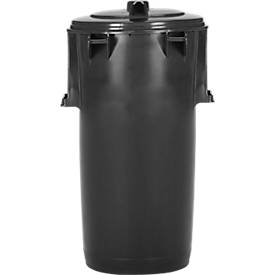 System-Mülleimer SME, Volumen 35 l, ohne Bügel, anthrazit