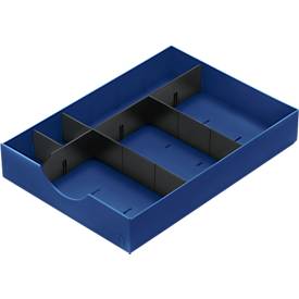 System-Schublade für Sortierstation Styro styrodoc, blau