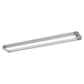 Systemleuchte WLA LED , 3000 Lumen, 5000 K, Farbwiedergabe Ra > 80, L 899 x B 120 x H 40 mm, blendarme PMMA-Blende