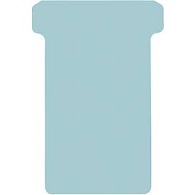 T-Steckkarten, Format 2, B 48 x H 85 mm, für Plantafelelemente 63/48 mm, beschriftbar, FSC®-zertifiziertes Papier, blau, 100 Stück