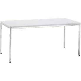 Table de réunion, 1600 x 800 mm, blanc