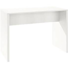 Table haute POINT, l. 1600 mm, blanc 