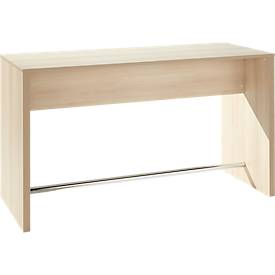 Table haute POINT, l. 2000 mm, acacia 