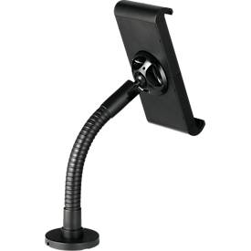 Tablet Halterung Durable TOUGH WALL/TABLE, für 1 Tablet mit 7-13', Montage an Wänden/Tischen, 360° drehbar, Kabelführung, Diebstahlsicherung, schwarz