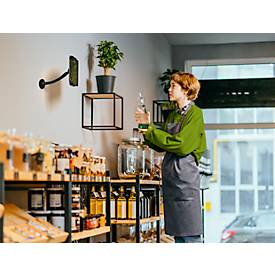 Tablet Halterung Durable TOUGH WALL/TABLE, für 1 Tablet mit 7-13', Montage an Wänden/Tischen, 360° drehbar, Kabelführung, Diebstahlsicherung, schwarz