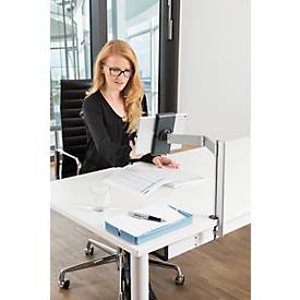 Tablet Tischhalterung Durable Clamp, für Tablets 7-13', drehbarer Schwenkarm & Tischklemme