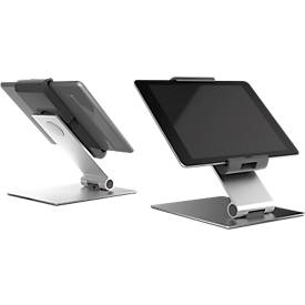 Tablet Tischständer DURABLE TABLE, für Tablets 7-13', Halterung 360° drehbar, Arm neigbar, zusammenklappbar
