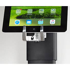 Tablet-Wandbefestigungskit Ergotron, Monitorgröße 7,9' - 13', verriegelbar, Tragkraft 3,5 kg
