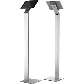 Tabletständer Durable Floor, für Tablets 7-13', Halterung um 360° drehbar, Arm um 0-88° neigbar, inkl. USB-Kabel