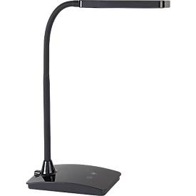 Tafellamp LED Maulpearly - tastdimmer 3-voudig - draaibaar – kantelbaar - 320 lm - zwart