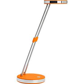 Tafellamp LED Maulpuck, 6500 Kelvin, uitschuifbaar, daglicht wit, oranje