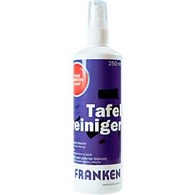 Tafelreiniger Franken, geeignet für Schreib-& Magnettafeln, schnelltrocknend, Inhalt 250 ml, in Pumpsprayflasche