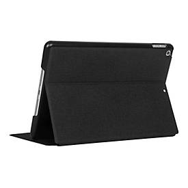Targus Classic - Flip-Hülle für Tablet - Polycarbonat, Polyurethan - Schwarz - für Apple 10.2-inch iPad (7. Generation, 8. Generation, 9. Generation)