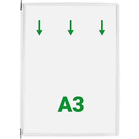 tarifold Sichttafeln DIN A3, weiß, 10 Stück