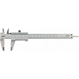 Taschenmessschieber DIN 862 SOFT-SLIDE 150mm Schr.eck.H.PREISSER