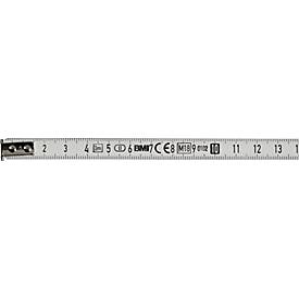 Taschenrollbandmaß VARIO Mini L.3m B.10mm mm/cm EG II ABS Automatic BMI