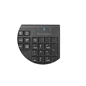 Tastatur und Maus Set Kensington KM270 EQ, kabellos, wiederaufladbar, QWERTZ, versiegelte Membran, Maus für Link-/Rechtshänder, PCR, schwarz