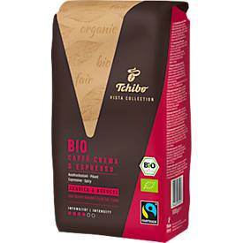 Tchibo Bio Vista Collection Caffè Crema und Espresso, 1 kg, ganze Bohnen 