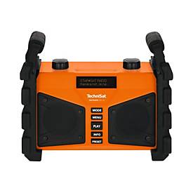 TechniSat DigitRadio 230 OD - Tragbares DAB-Radio - 12 Watt - orange