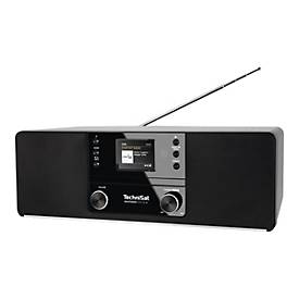 TechniSat DigitRadio 370 CD IR - Audiosystem - 2 x 5 Watt - Schwarz