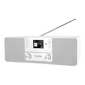 TechniSat DigitRadio 370 CD IR - Audiosystem - 2 x 5 Watt - weiß