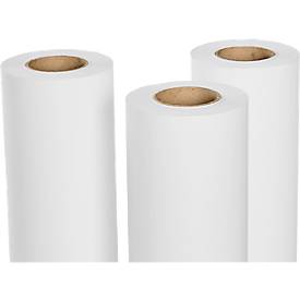 tecno Plotterrollen CAD 90, 61 cm x 50 m, 90 g/m², weiß, ungestrichen, Karton = 3 Rollen