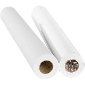 tecno Plotterrollen CAD 90, 91,4 cm x 100 m, 90 g/m², weiß, ungestrichen, Karton = 2 Rollen