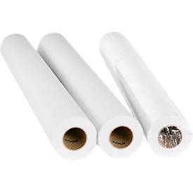 tecno Plotterrollen CAD 90, 91,4 cm x 50 m, 90 g/m², weiß, ungestrichen, Karton = 3 Rollen
