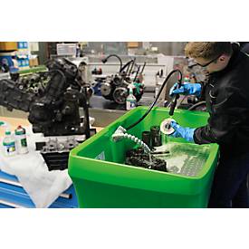 Teilewaschgerät BIO-CIRCLE® HP Vigo, bis 80 bar, bis 155 l, bis 45 °C, bis 150 kg, mit Druckluftpistole + Industriereiniger CB 100, 5 Kanister á 20 l