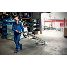 Teleskop-Plattformleiter Krause, 6-8 Sprossen