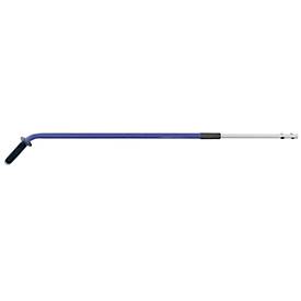 Teleskopstiel für Wischmopps Rubbermaid® Hygen™ Quick-Connect, Schnellverbindungssystem, Ergo-Griff, L 1,21-182 m, Alumnium, blau-schwarz-weiß