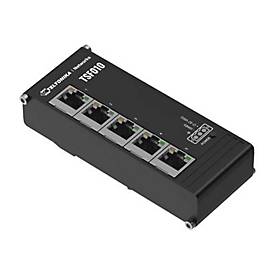 Teltonika TSF010 - Switch - unmanaged - 5 x 10/100 - an DIN-Schiene montierbar