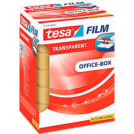 tesa® Film, ø 76 mm, 66 m x 25 mm, transparent