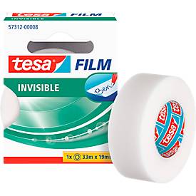 TESA Film, matt/unsichtbar, 33 m x 19 mm, 10 Rollen