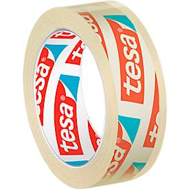 TESA® Klebeband 57401, reißfest, klebestark, L 10 m x B 12 mm, PP-Folie, transparent, 12 Rollen