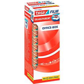 TESA® Klebefilm, ø 26 mm, 33 m x 15 mm, transparent