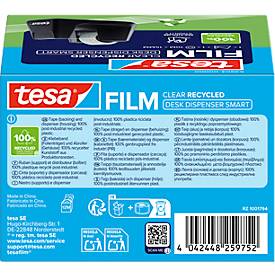 Tesa Klebefilmabroller Smart 53904, f. Kleberollen 15 mm x 10 m, inkl. Rolle Tesafilm
