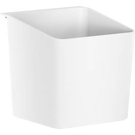 tesa® Küchen-Kräutertopf, weiß, selbstklebend, inklusive Adapter & Klebeapplikator, L 13,5 x B 14,5 x H 13,5 cm