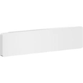 tesa® Küchen-Messerhalter, weiß, magnetische Leiste, selbstklebend (Power.Kit), L 265 x B 35 x H 65 mm, inkl. Adapter & Wasserwaage