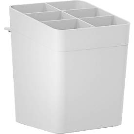 tesa® Küchenzubehör Utensilienhalter Set, weiß, Power.Kit, L 135 x B 150 x H 170 mm, inkl. Adapter & Wasserwaage,