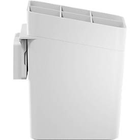 tesa® Küchenzubehör Utensilienhalter Set, weiß, Power.Kit, L 135 x B 150 x H 170 mm, inkl. Adapter & Wasserwaage,