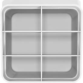 tesa® Küchenzubehör Utensilienhalter Set, weiß, Power.Kit, L 135 x B 150 x H 170 mm, inkl. Adapter & Wasserwaage,