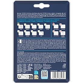 tesa® Power.Kit Nachfüllpack für Küchenorganizer Sets – Reling und Adapter, spurlos entfernbar,