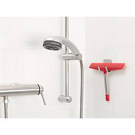 tesa Powerstrips Waterproof Duohaken Zoom, aus Edelstahl, für Feuchträume, max. 3 kg