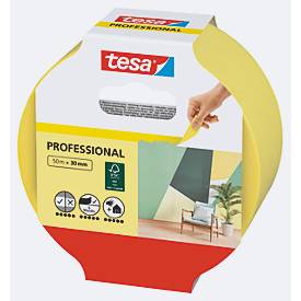 tesa schilderstape Professional, 50 m x 30 mm - schone randen, residuvrij, eenvoudig aan te brengen
