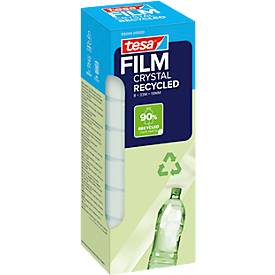 tesafilm® eco & crystal Klebeband, transparent, reißfest, L 33 m x B 19 mm, 8 Rollen