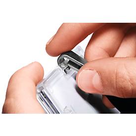 Textilband Soft Colour, mit Karabiner, B 15 x L 440 mm, 10 Stück, schwarz