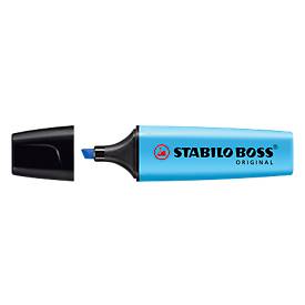 Textmarker STABILO® BOSS Original, Keilspitze, lichtbeständig, schnell trocknend, blau, 1 Stück